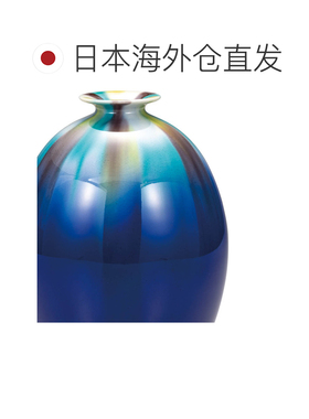 日本直邮九谷烧礼品包装7号花瓶釉彩 白凤窑花瓶 人气礼品 礼物礼