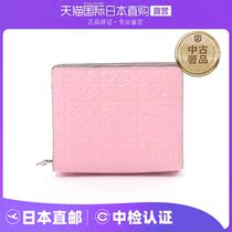 Japan Direct Mail Medieval LOEWE Roywey AB] 9 5 New Repeatanagram Mini zipped wallet