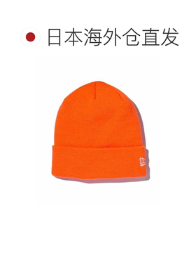 日本直邮NEW ERA 基础翻边针织毛线帽 11322419 （ORG）针织帽