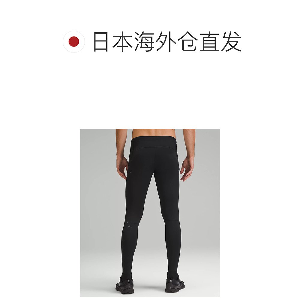 日潮跑腿Lululemon露露乐蒙 男款运动紧身长裤 黑色 XS prod97506 - 图1