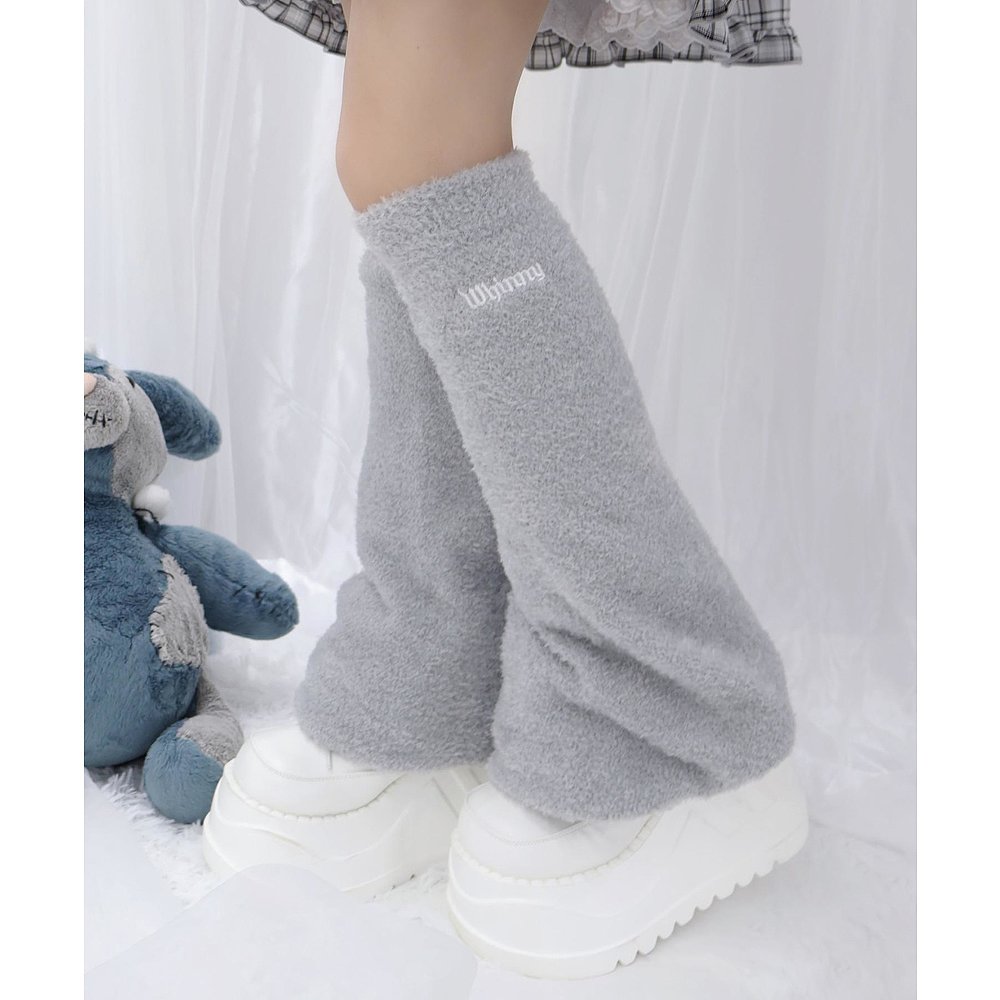 1h可退 日本直邮Whinny 男女同款萌保暖加厚腿套 WH24WN10SG0002 - 图2