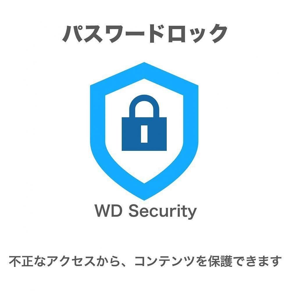 western digital西部数据硬盘1TB USB3.0白色密码保 - 图2