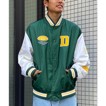 Japan direct mail DC loose embroidered logo jacket baseball for men and women, ວັດສະດຸ polyester, ແສງສະຫວ່າງແລະອົບອຸ່ນໃນພາກຮຽນ spring