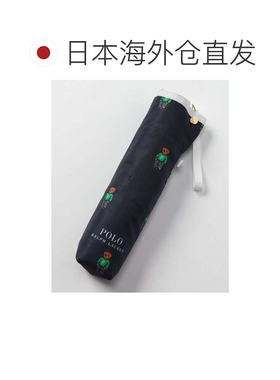 日本直邮POLO BEAR 折叠伞 白色波点