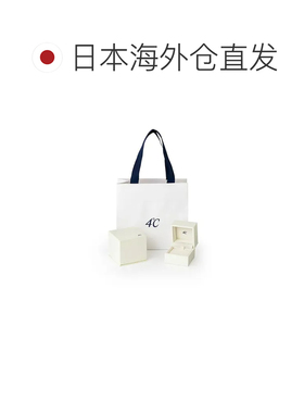 日本直邮【2月诞生石】K10 粉金项链 4℃水晶吊坠