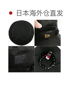 日本直邮NEW ERA 鸭帆布户外背包 冒险黑色帽子