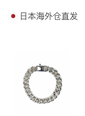 1h可退 日本直邮BUNNEY 男士Curb Change厚款手链 925纯银手工制