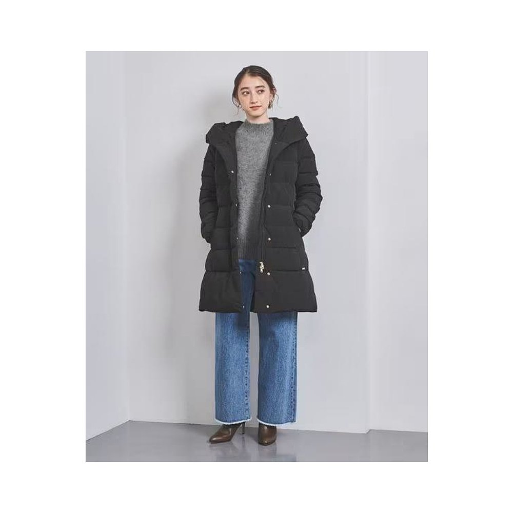 日本直邮WOOLRICH 女士PUFFY PRESCOTT大气优雅A线型羽绒大衣 附 - 图0