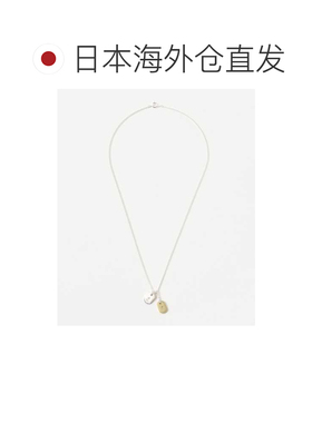 1h可退 日本直邮ROSETTA PRAYER 女士 双狗牌吊坠项链 设计感金属
