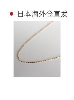 日本直邮cui-cui 女士K10黄金球链项链 40cm 精致【付后1h可退】