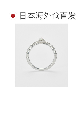 日本直邮agete 阿卡朵 女士 银色欧泊戒指 102621【付后1h可退】