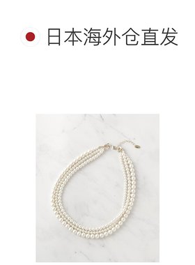 1h可退 日本直邮UNTITLED 女士三连假珍珠项链 15302110202501