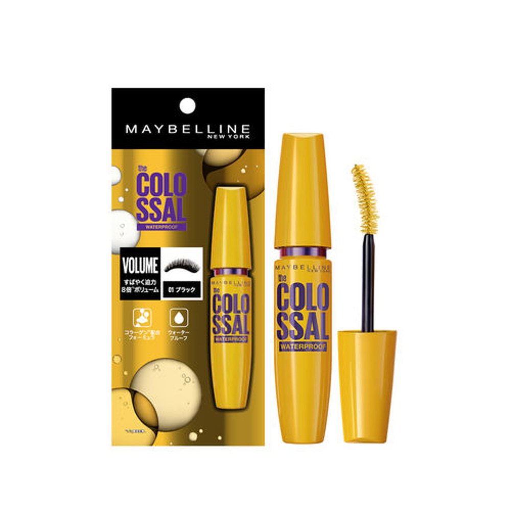 Maybelline美宝莲日版睫毛膏巨密大咖防水易上色