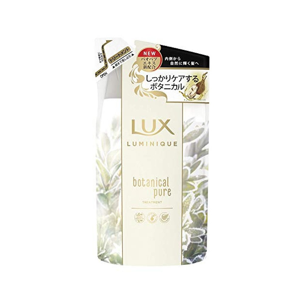 【日本直邮】LUX LUMINIQUE植物纯净护发素 350克 发膜 - 图0