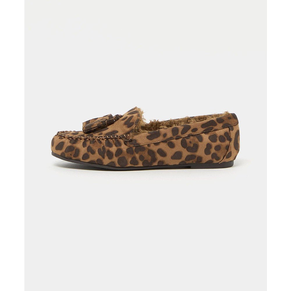 1h可退 日本直邮green label relaxing 保暖流苏豆豆鞋 防泼水 - 图2