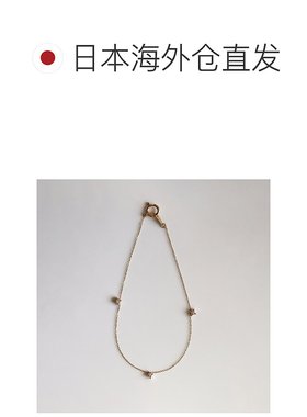1h可退 日本直邮cui-cui 女装 钻石三石 星星手链 K10YG 756751