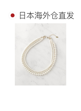 1h可退 日本直邮UNTITLED 女士三连假珍珠项链 15302110202501