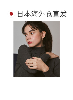 1h可退 日本直邮agete 阿卡朵 女士 K5黄金钻石戒指 欧根蕾丝设计