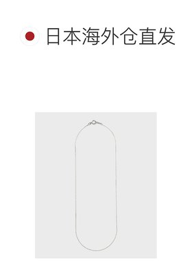 1h可退 日本直邮NOJESS 女士简约银链项链38cm 多种搭配风格 适合