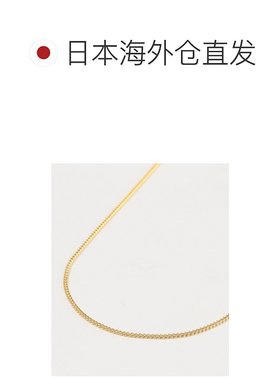 1h可退 日本直邮BEAMS 男士简约设计925银镀金项链 匹配各种风格