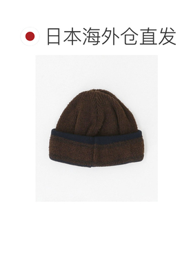 日本直邮RACAL 男士 双面可戴短款针织冷帽 撞色【付后1h可退】