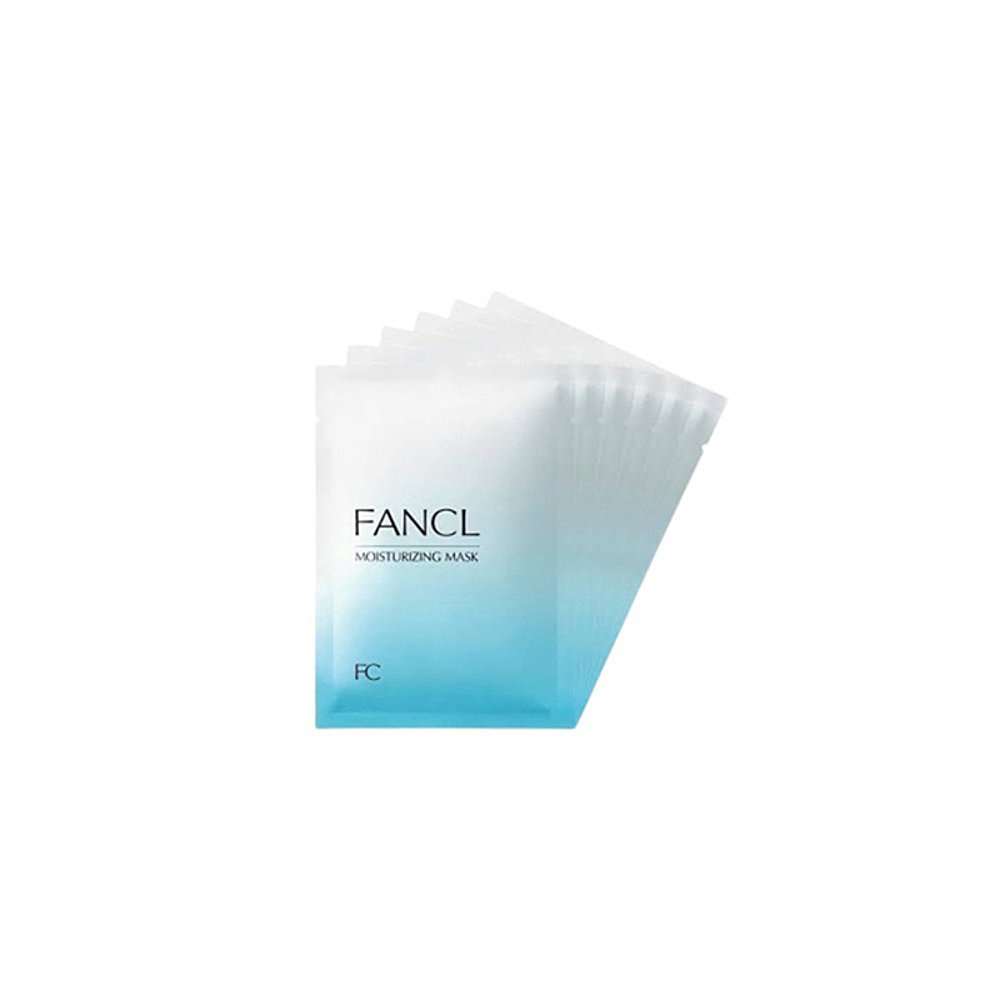 Fancl芳珂保湿贴片面膜补水保湿滋养嫩肤18mlx6张*2盒日本直邮