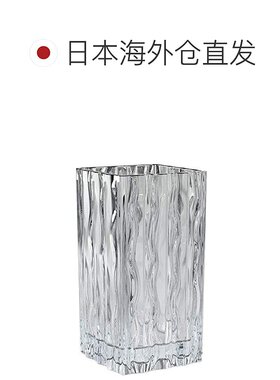 日本直邮ADERIA 日本产透明玻璃花瓶 約9.2x9.2x高约17.2cm