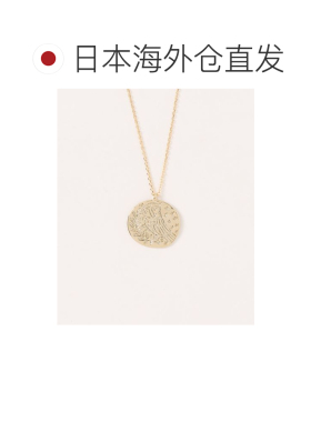 日本直邮CAYHANE 女士 黄铜星月 OWL 吊坠项链 KXXZ6784