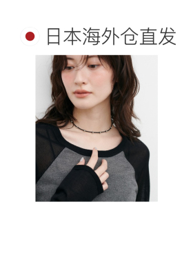 日本直邮LARUTA 女士 仿麂皮短款choker项链 3062【付后1h可退】
