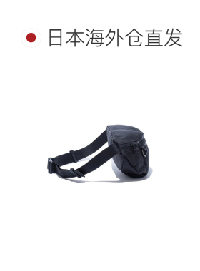 日本直邮NEW ERA 男士女士黑色腰包2L帽夹单肩包斜挎包 14521297
