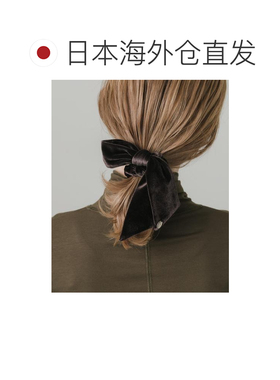 日本直邮官方授权 SMELLY 天鹅绒蝴蝶结发圈发饰【付后1h可退】