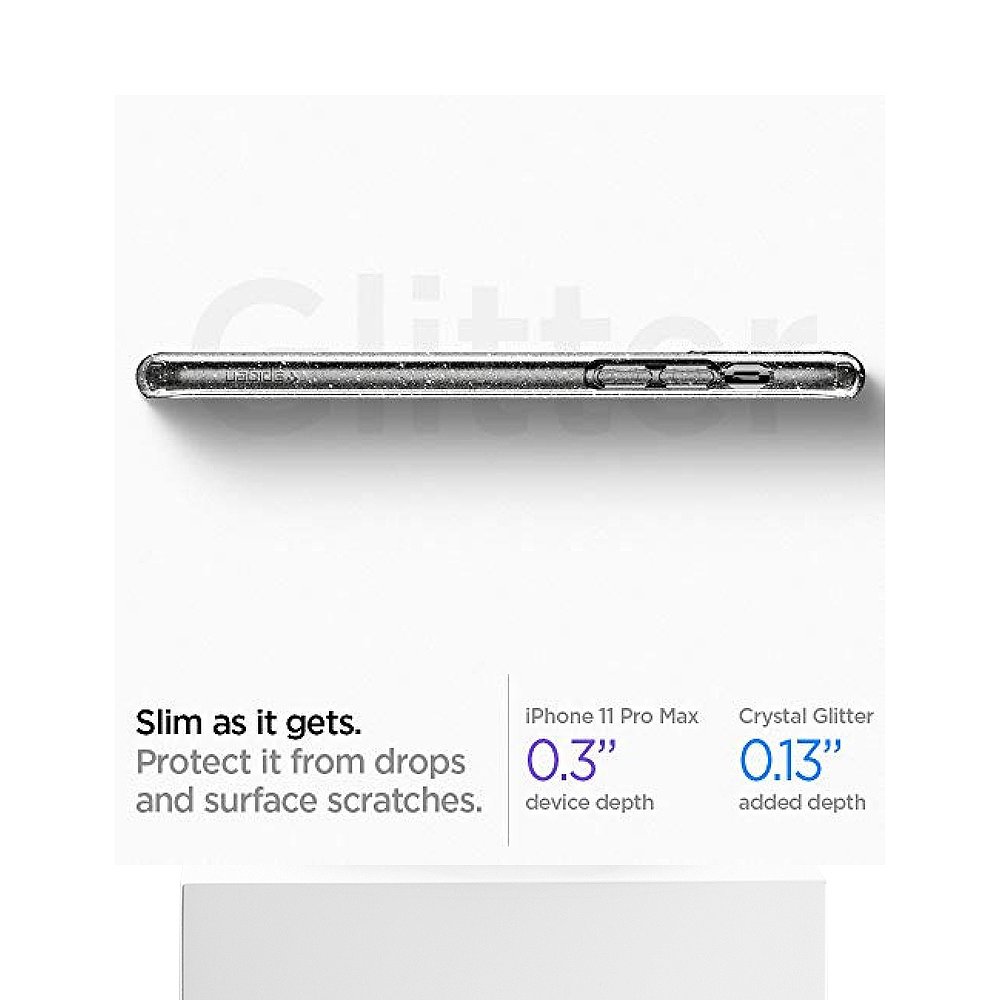 自营｜Spigen手机壳iPhone11 ProMax TPU透明075CS27131防滑适合-图3