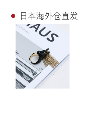 日本直邮ear PAPILLONNER 女士 马头造型个性戒指 EAZ1062111A001