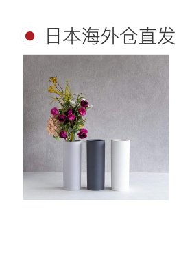 日本直邮TAMAKI 花瓶 白色 8.5 x 23.5 厘米 AYA T-910467