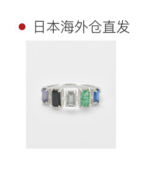 日本直邮agete 阿卡朵 女士 银925多色天然石戒指【付后1h可退】