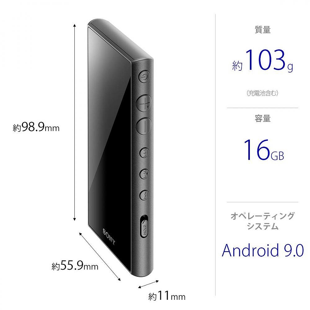 Sony索尼随身听16GBNW-A105HN NW-A105HN B音乐解码 - 图2