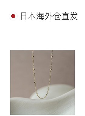 1h可退 日本直邮cui-cuiK10YG黄金40cm细链条项链800103cuicui