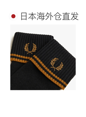 日本直邮FRED PERRY TWIN TIPPED 美利奴羊毛手套 男女通用 C3318
