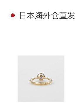 日本直邮日潮 agete 阿卡朵＜2月生日石＞K10紫水晶婴儿戒指紫色