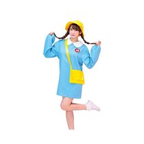 (Japan Direct Mail) PartyCityCosplay suit Japanese kindergarten students Japanese uniform female water blue