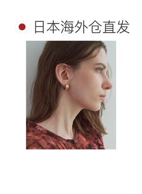 日本直邮YECCA VECCA 女士 双环耳环 轻盈合金小【付后1h可退】