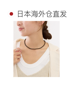 日本直邮MIKIA 女士 青铜石银饰项链40cm 26091230003410