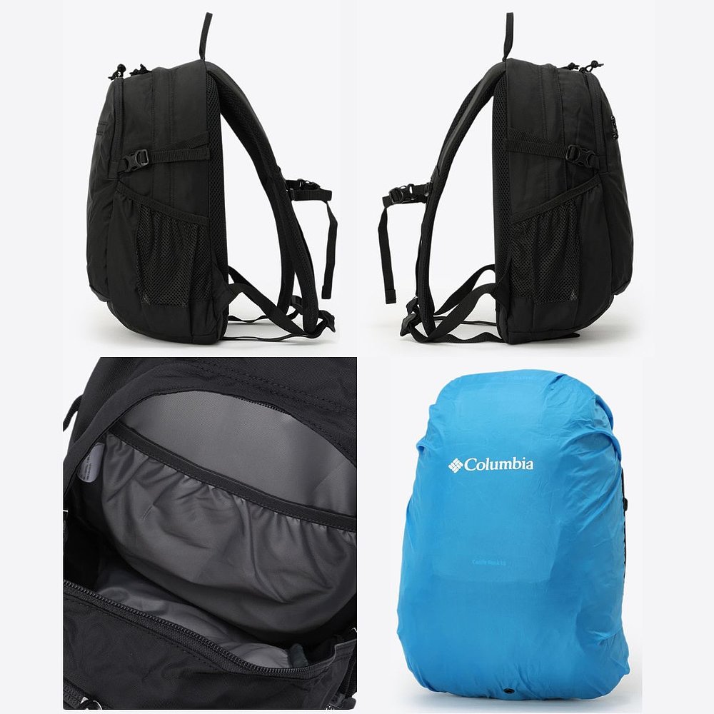 日本直邮Columbia哥伦比亚男包女包Castle Rock双肩背包户外休闲 - 图1