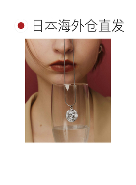 1h可退 日本直邮3.401 DEPARTMENT 女士不锈钢简约硬币项链 日常