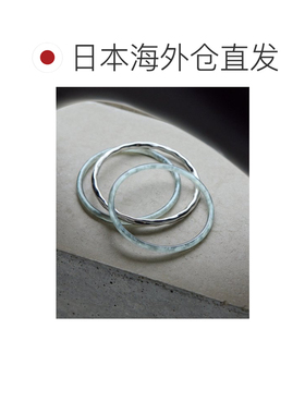 日本直邮ear PAPILLONNER 女士 纽约色调三连手镯 树脂金属组合设