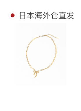 日本直邮LOWRYS FARM 女士 不锈钢丝带造型短项链 666467