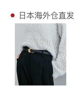 日本直邮VIS 女士18mm宽变形金属扣皮带腰带 2024【付后1h可退】