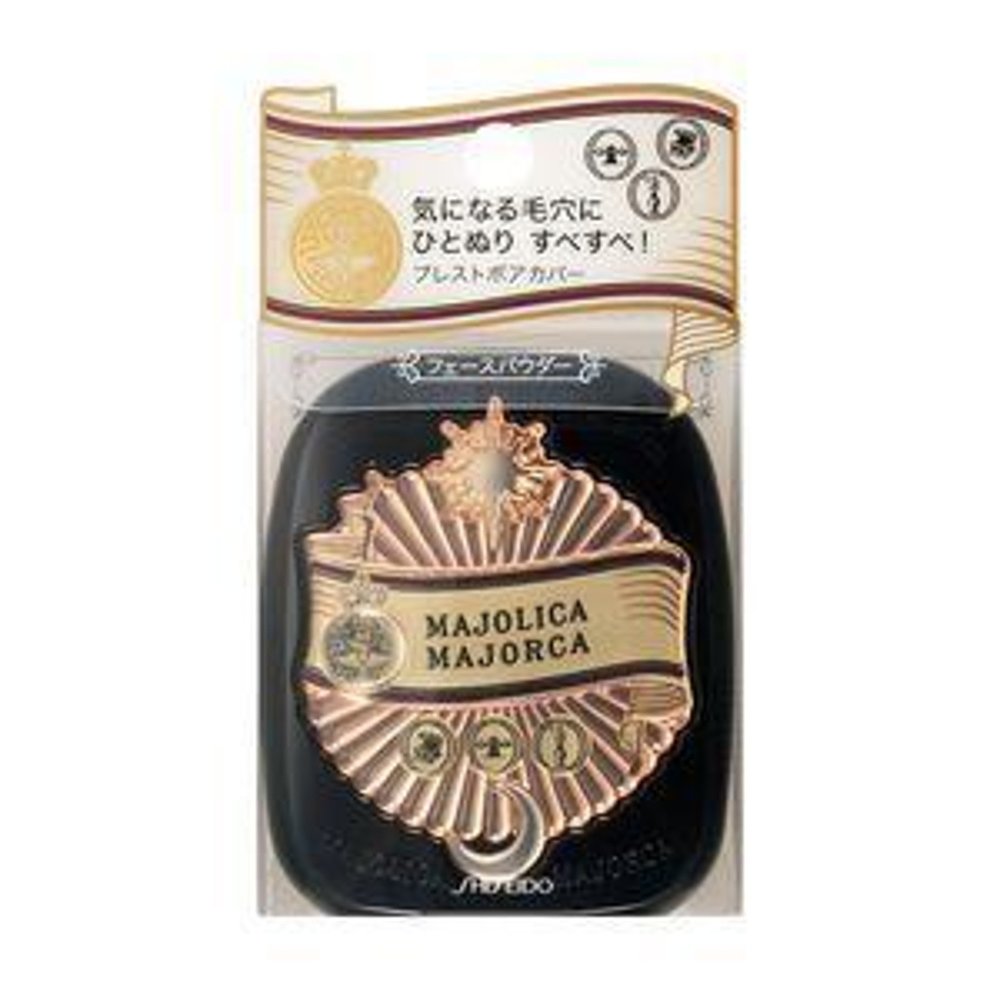 日潮跑腿MAJOLICA MAJORCA恋爱魔镜蜜粉饼10g 带盒资生堂底妆粉扑