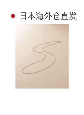 1h可退 日本直邮COCOSHNIK 女士 K10黄金细身球形切割项链 767314