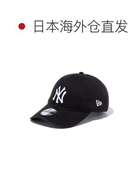 日本直邮New Era 9TWENTY 纽约洋基队水洗棉黑色 x 白色 14525122